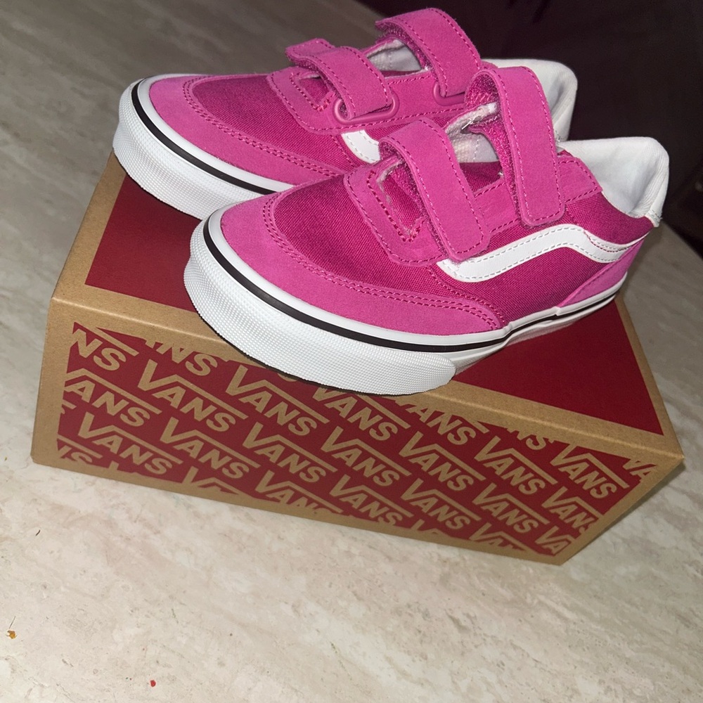 Vans Kids Fuchsia Sneakers